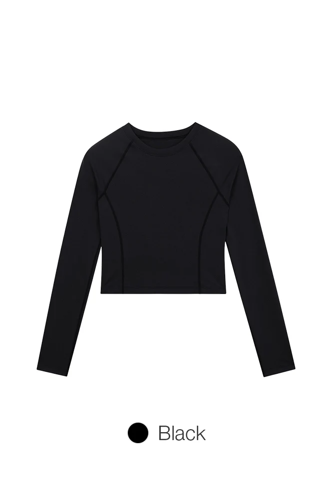 Airtouch Pace Cropped Long Sleeve - Image 4