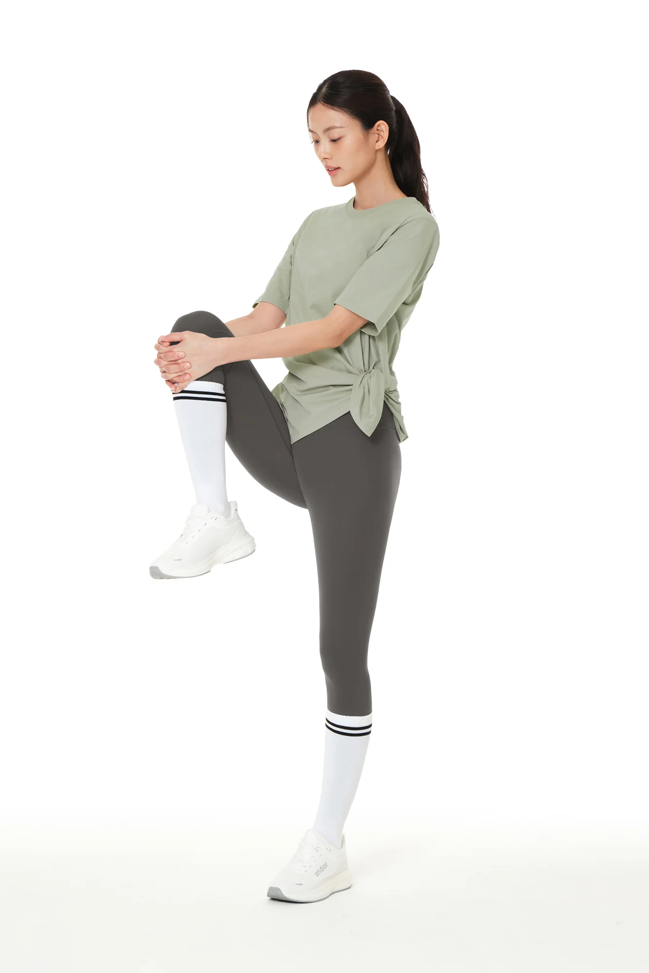 Airwarm Fleece Signature Leggings - Image 3