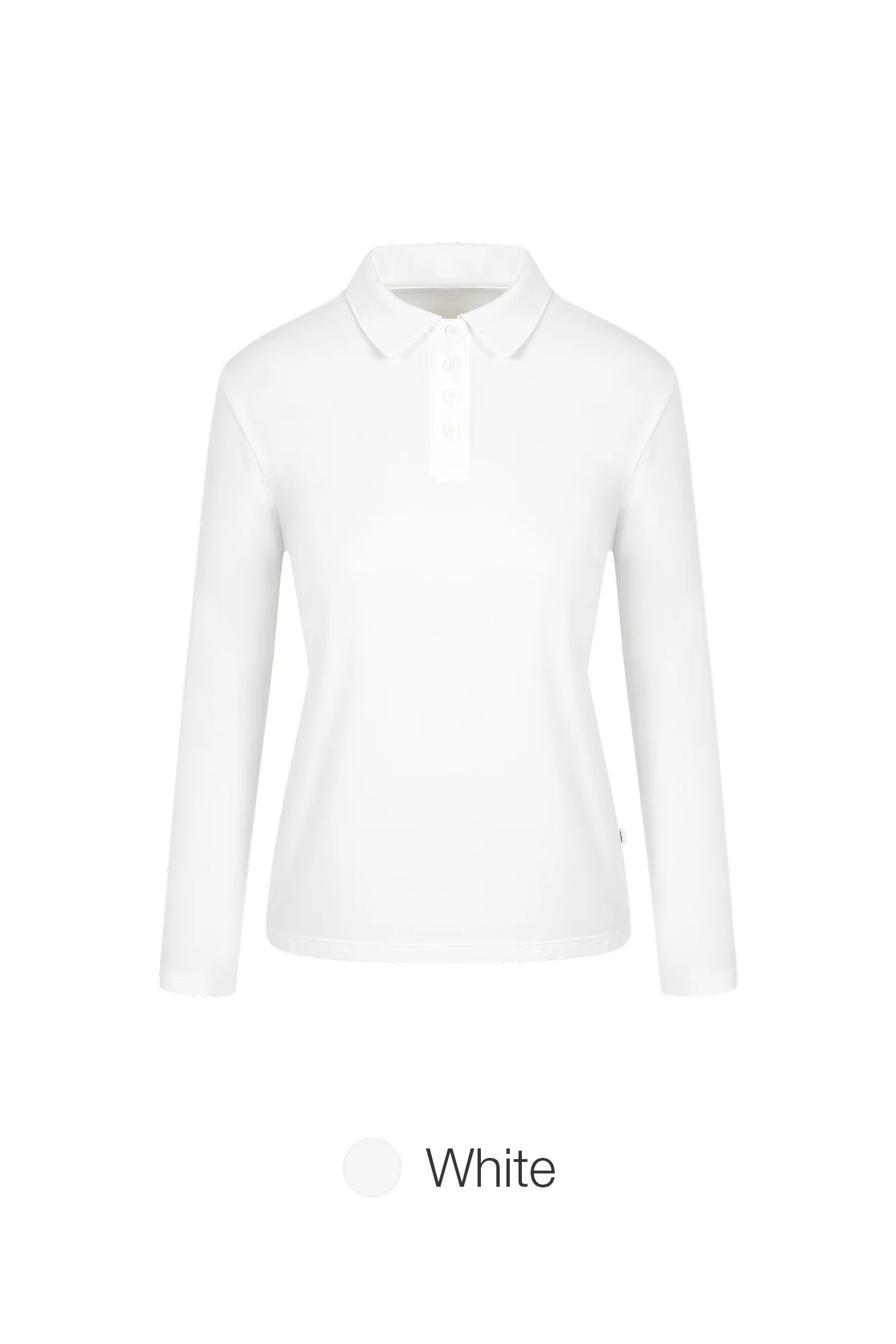 Airy Fit Standard Fit Long Sleeve Polo Shirt - Image 6