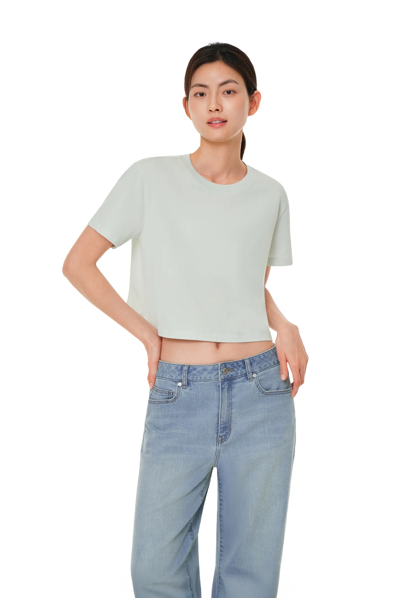 [OUTLET] Airessential Cropped Short Sleeve - Image 4