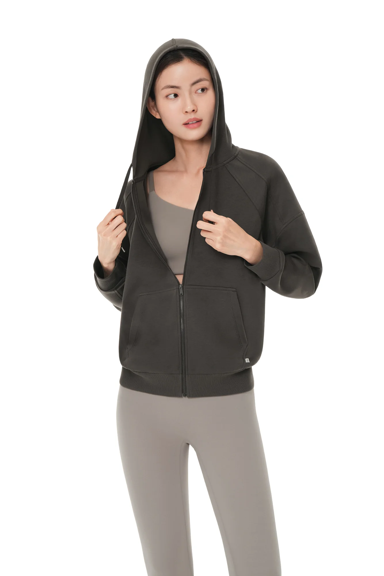 [SET] Mildmooth Wide Pants & Full-Zip Hoodie - Image 5
